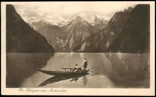 Ansichtskarte Schönau am Königssee Der Königssee Malerwinkel 1926