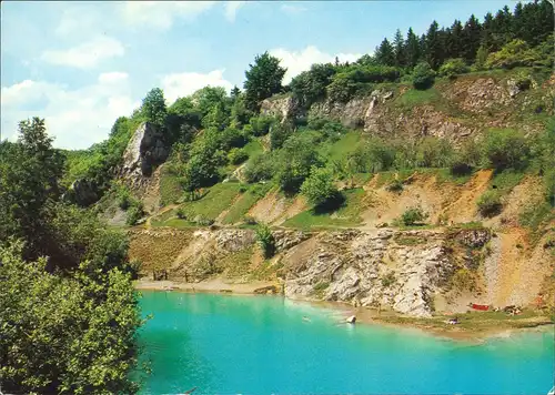 Ansichtskarte Rübeland Blauer See 1983/1987