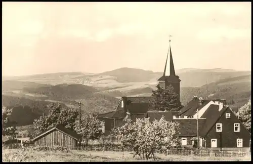 Ansichtskarte Masserberg Panorama-Ansicht 1964