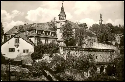 Ansichtskarte Schmalkalden Schloß Wilhelmsburg mit Pfalz 1958
