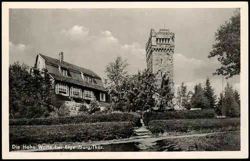 Ansichtskarte Elgersburg Hohe Warte Thüringen 1956