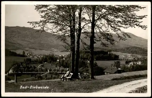 Bad Liebwerda Lázně Libverda Panorama-Ansicht; Umland-Ansicht 1940