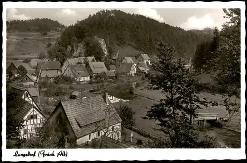 Lungsdorf-Hartenstein (Bayern) Panorama-Ansicht Ortsansicht 1940