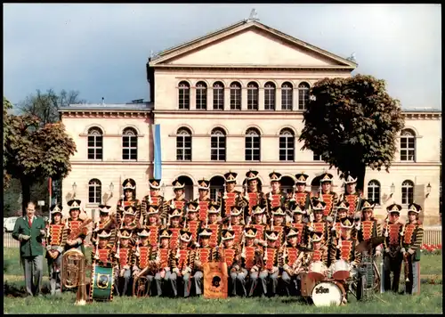 Ansichtskarte Coburg Jugendblaskapelle Coburg e.V. 1982