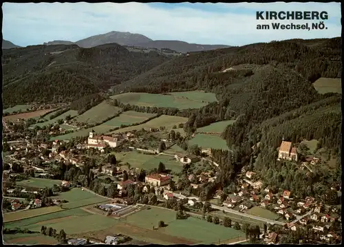 Ansichtskarte Kirchberg am Wechsel Luftbild 1984