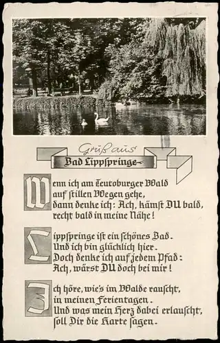 Bad Lippspringe Deutschland Nordrhein-Westfalen Bad Lippspringe 1963