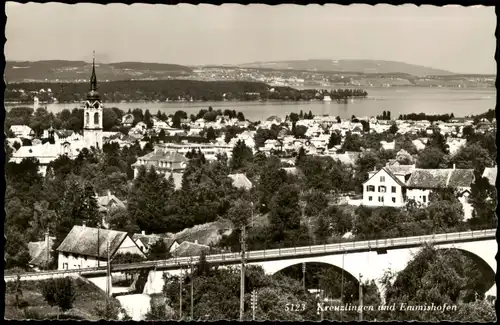 Ansichtskarte Kreuzlingen und Emmishofen 1957