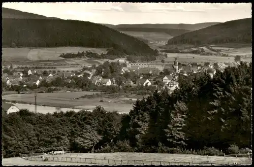 Lippoldsberg Sommerfrische LIPPOLDSBERG/Weser Panorama-Ansicht 1970