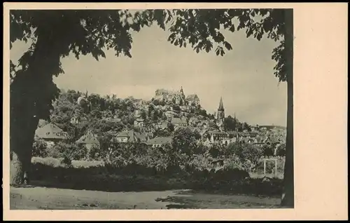 Marburg an der Lahn Panorama-Ansicht Blick von der Schwanallee 1920