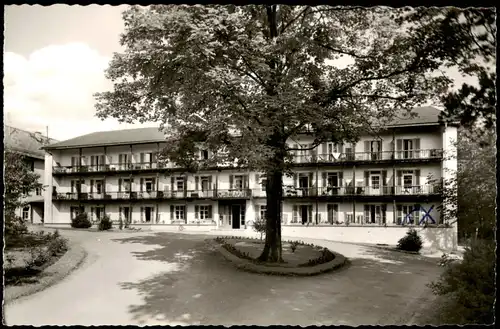Ansichtskarte Bad Kohlgrub Ortsansicht, Moorbad, Gebäude-Ansicht 1961
