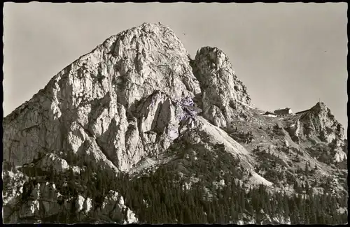Ansichtskarte Bayrischzell Wendelstein (1838 m) Berg-Ansicht 1960