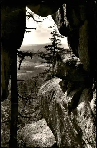 Luisenburg-Wunsiedel (Fichtelgebirge)  Felsenlabyrinth Europas  Haberstein 1959