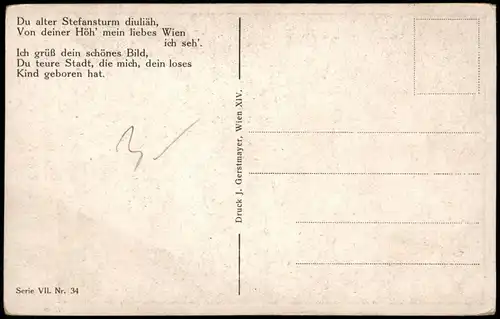 Künstlerkarte Kunst (Art Postcard) Hugo Klein Der liebe Augustin 1910