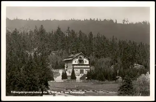 Bischofsgrüner Forst Fichtelgebirgsvereinshaus des F.   Ochsenkopf 1932