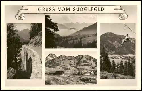 Bayrischzell GRUSS VOM SUDELFELD Umland-Ansichten Mehrbild-AK 1960