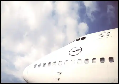 Ansichtskarte  Lufthansa Boeing 747-400 Flugzeug Avion Airplan 2007