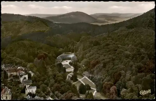 Ansichtskarte Bad Wildungen Luftbild - Colorfoto AK 1958