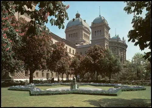 Bern (Schweiz) Berne  Bundeshaus Berne Palais fédéral Federal building 1981