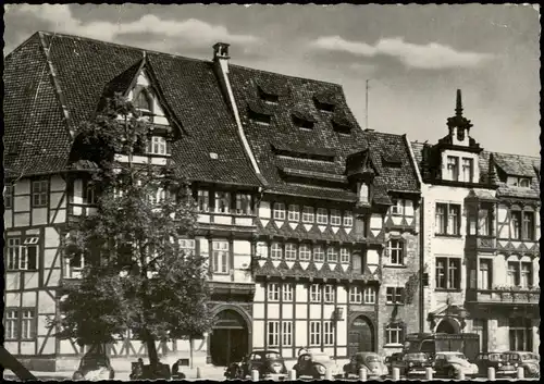 Ansichtskarte Braunschweig Gildehaus, Auto 1982