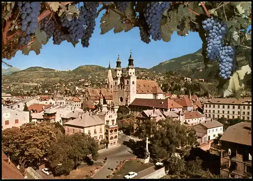 Cartoline Brixen Bressanone Panorama-Ansicht, Südtirol Alto Adige 1972