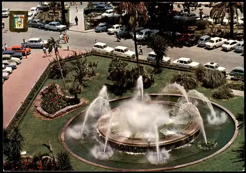 Postales Málaga Fuente de la Marina 1982