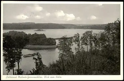 Ansichtskarte Bad Malente-Gremsmühlen-Malente Blick vom Holm 1957