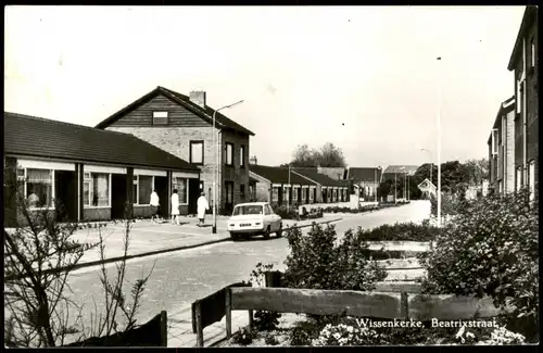 Postkaart Wissenkerke-Noord-Beveland Beatrixstraat 1962