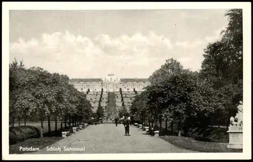 Ansichtskarte Potsdam Schloß Sanssouci 1967