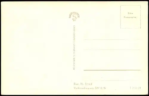 Ansichtskarte Berlin Tiefensee, Am Gamensee 1959