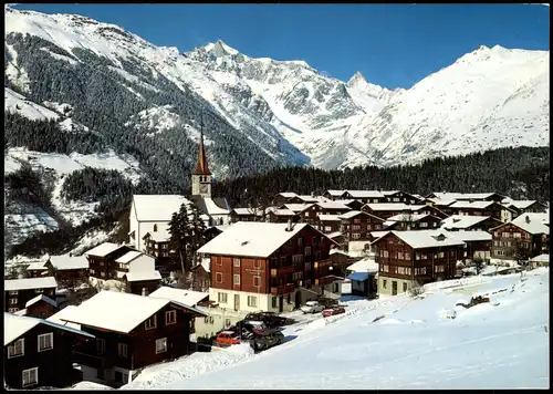 Ansichtskarte Ernen Ernen Wallis Wannenhorn, Finsteraarhorn 1984