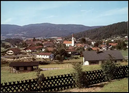 Ansichtskarte Thurmansbang Panorama-Ansicht 1980