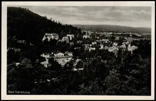 Ansichtskarte Bad Harzburg Totalansicht 1936