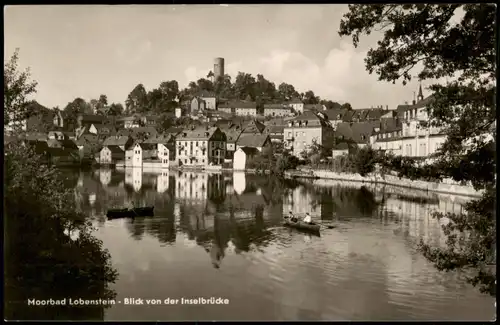 Ansichtskarte Bad Lobenstein Moorbad 1961