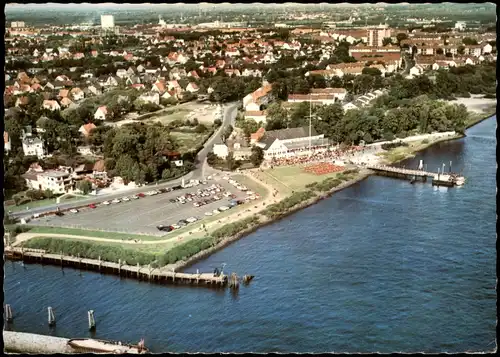 Ansichtskarte Wedel Luftbild 1969