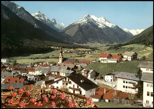 Ansichtskarte Fulpmes Panorama, Ort im Stubaital geg. Kirchdachspitze 1980