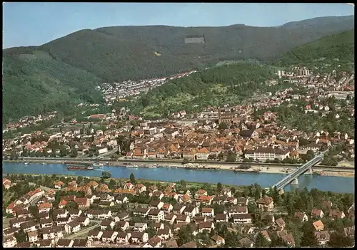 Ansichtskarte Eberbach Luftaufnahme Luftbild 1978