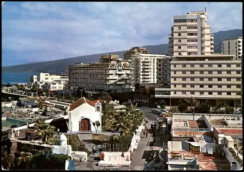 Postales Puerto de la Cruz Ortsansicht Avenida de Colon 1975