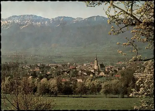 Ansichtskarte Kirchdorf an der Krems Panorama-Ansicht mit Kremsmauer 1970