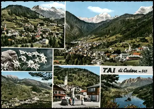Cartoline Pieve di Cadore TAI di Cadore Umland-Ansichten 1970