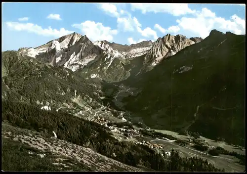 Cartoline Kanzenei Canazei (Cianacèi) Panorama-Ansicht 1970