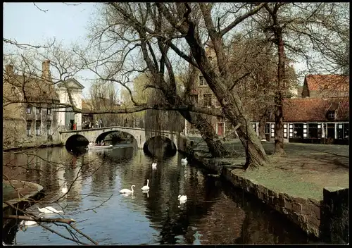 Brügge Brugge | Bruges Ingangspoort van't Begijnhof Entrée du Béguinage 1990