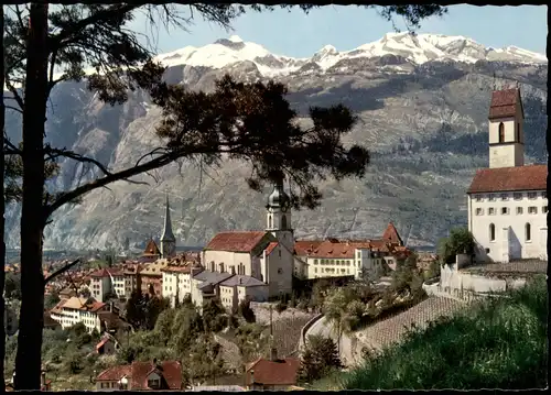 Ansichtskarte Chur Stadtpartie 1978