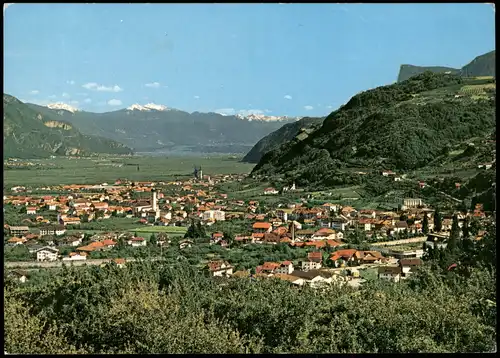 Cartoline Lana an der Etsch Lana sull'Adige Panorama-Ansicht 1982