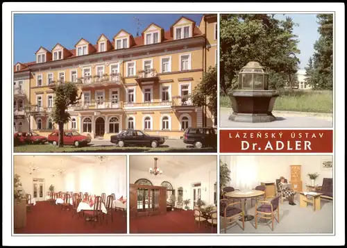 Franzensbad Františkovy Lázně FRANZENSRO LÁZEŇSKÝ ÚSTAV Dr. ADLER 2000