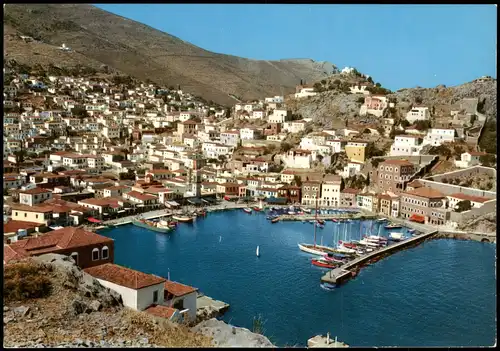 .Griechenland ΥΔΡΑ Αποψις Νήσου HYDRA View of the Island 1980
