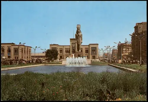 Postcard Kairo القاهرة CAIRO Ramses Square 1970