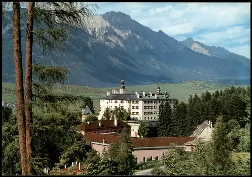 Ansichtskarte Amras-Innsbruck Schloss (Castle) Hochschloß Ambras 1990