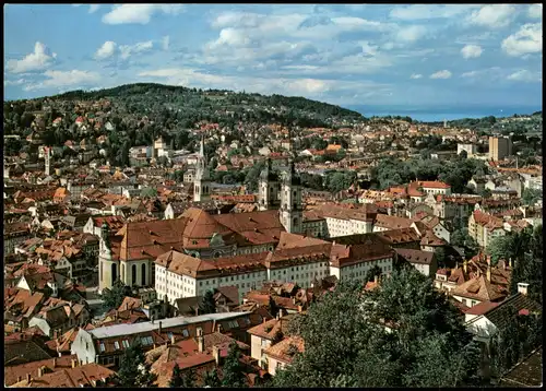 Ansichtskarte St. Gallen Panorama-Ansicht 1990