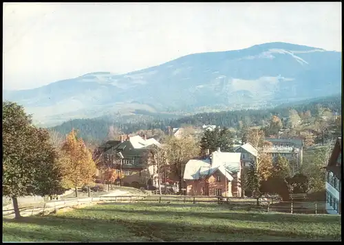 Postcard Krummhübel Karpacz KARPACZ Widok na Karkonosze 1972