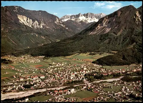 Ansichtskarte Ferlach Panorama Rosental mit Koschutta 2095 m. 1980